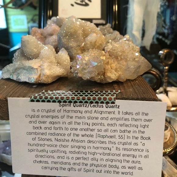 Spirit Quartz/Cactus Quartz Covered druzy crystals - Picture 4 of 4
